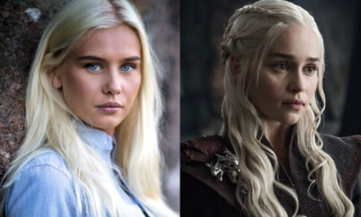SER DU LIKHETEN? «Farmen»-profilen Amalie Snøløs og Emilia Clarkes «Game of Thrones»-karakter Daenerys Targaryen har flere ganger blitt sammenlignet. Foto: Alex Iversen / TV 2, HBO Nordic SER DU LIKHETEN? «Farmen»-profilen Amalie Snøløs og Emilia Clarkes «Game of Thrones»-karakter Daenerys Targaryen har flere ganger blitt sammenlignet. Foto: Alex Iversen / TV 2, HBO Nordic